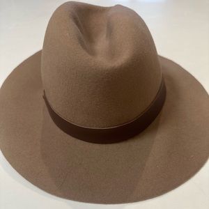 Taupe Hat Attack Fedora